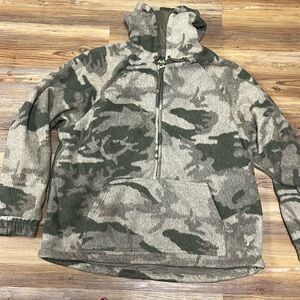 Cabela's CAMO Men's Outfitter Wool Size XL Waterproof Hunting Pullover